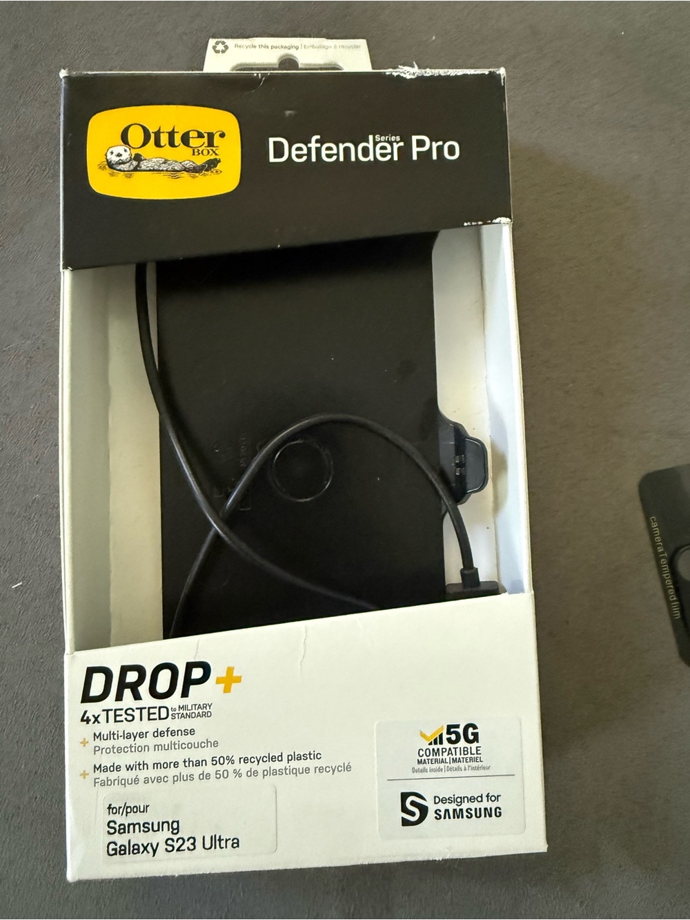 OtterBox Defender Pro holster for Samsung Galaxy S23 Ultra and accessories